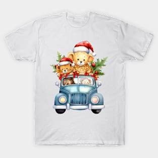 Christmas Animal Safari #4 T-Shirt